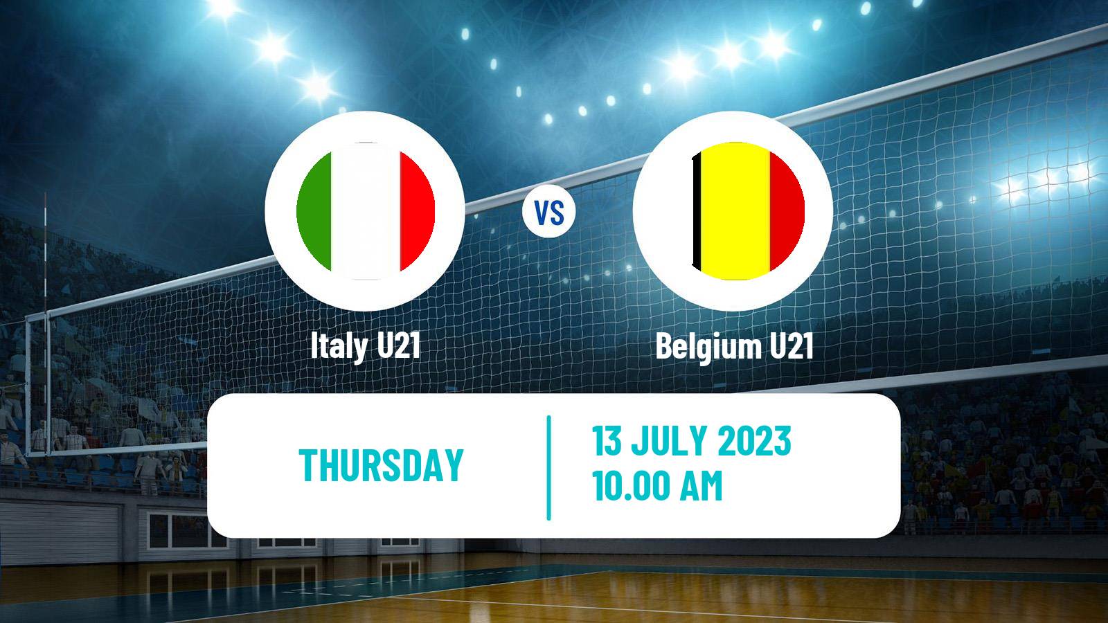 Volleyball World Championship U21 Volleyball Italy U21 - Belgium U21