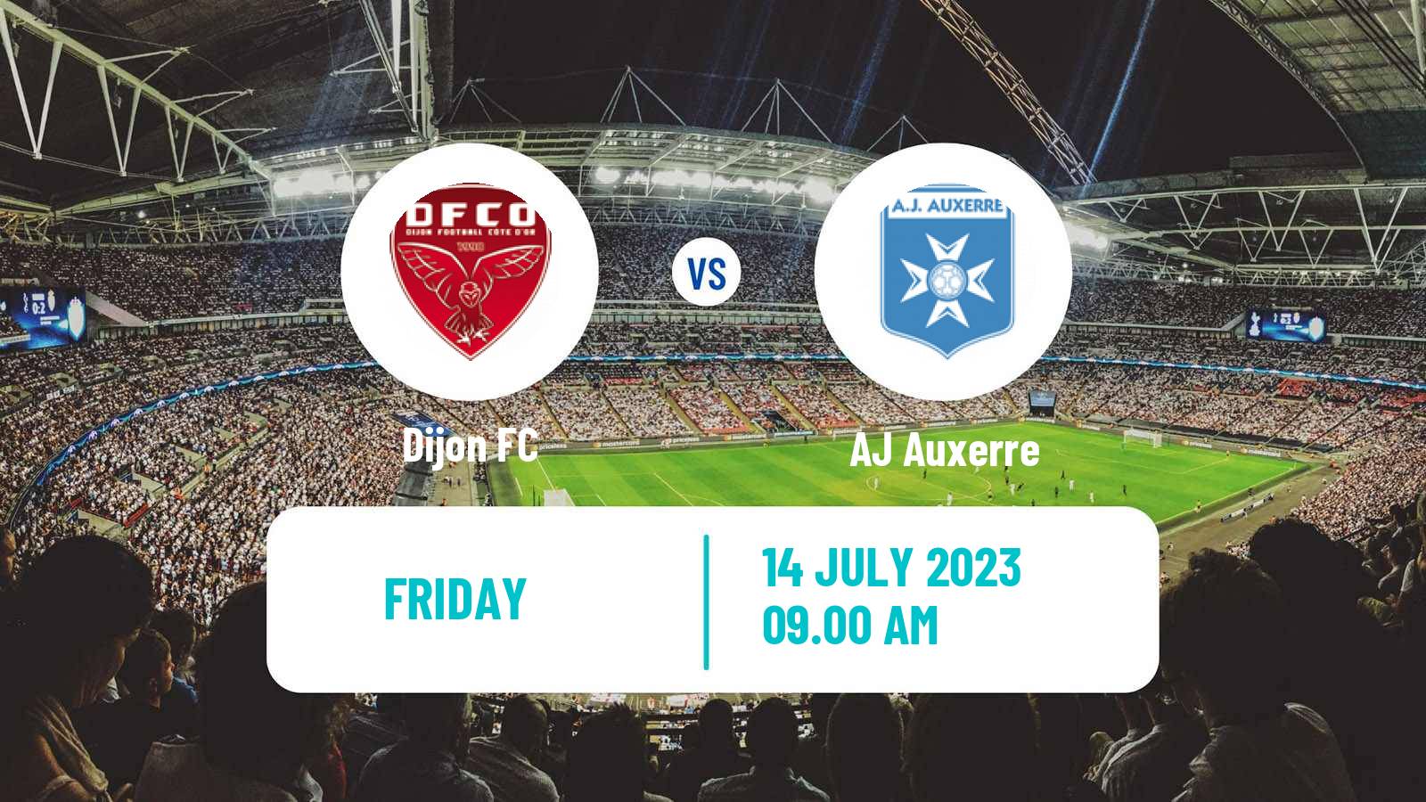 Soccer Club Friendly Dijon - Auxerre