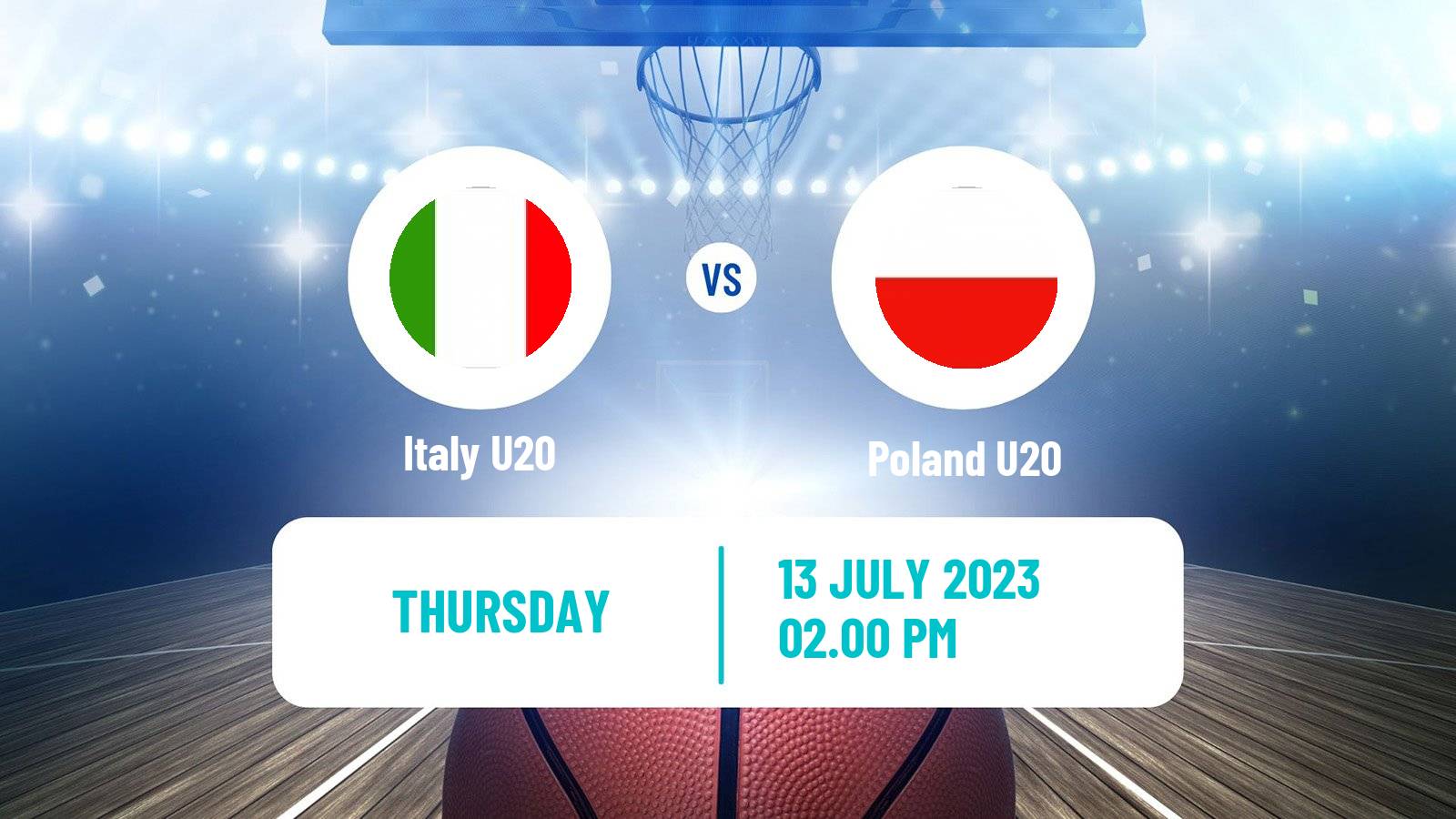 Basketball EuroBasket U20 Italy U20 - Poland U20