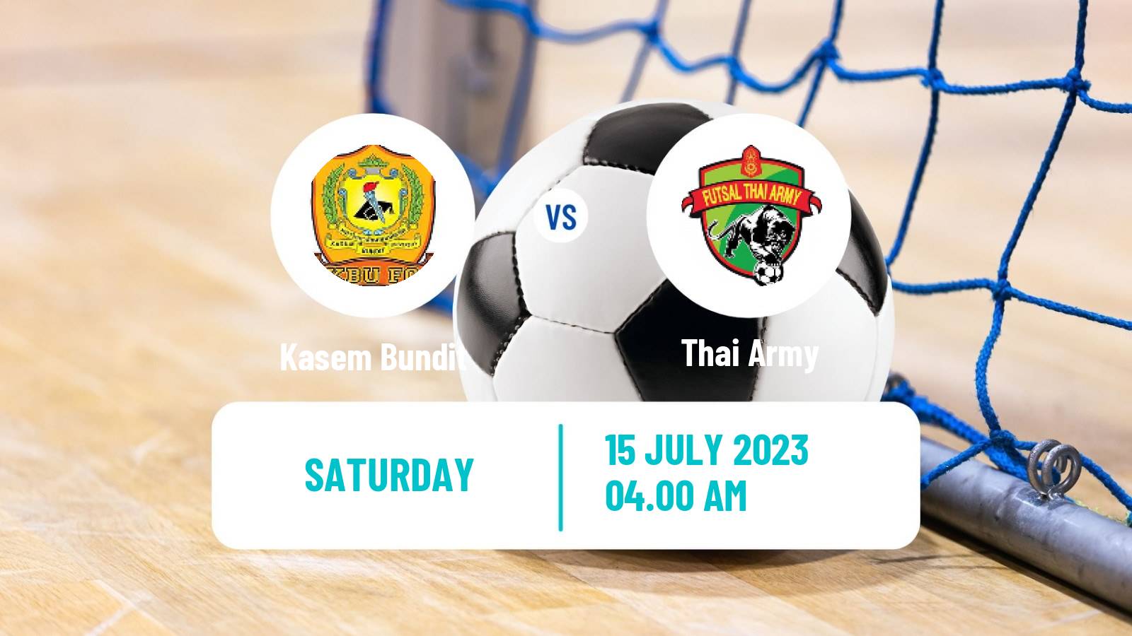 Futsal Thai League Futsal Kasem Bundit - Thai Army