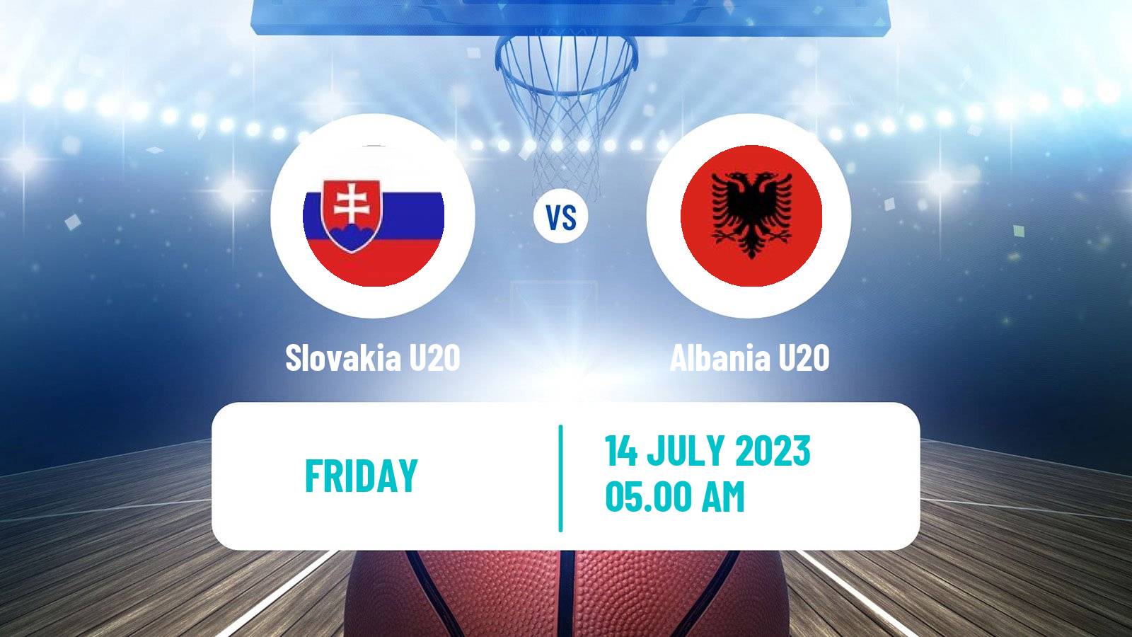 Basketball EuroBasket U20 B Slovakia U20 - Albania U20