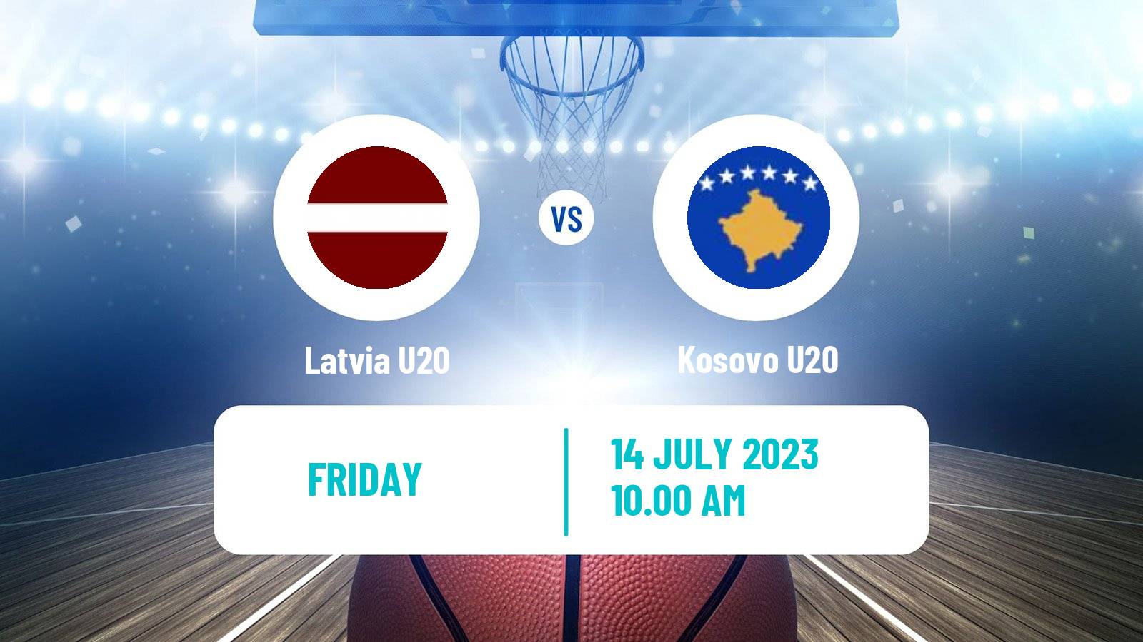 Basketball EuroBasket U20 B Latvia U20 - Kosovo U20