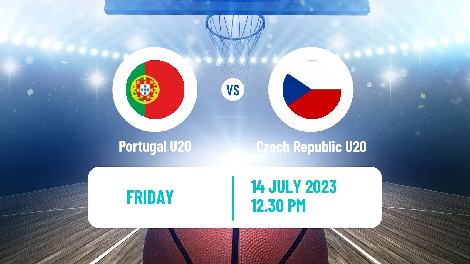 Basketball EuroBasket U20 B Portugal U20 - Czech Republic U20