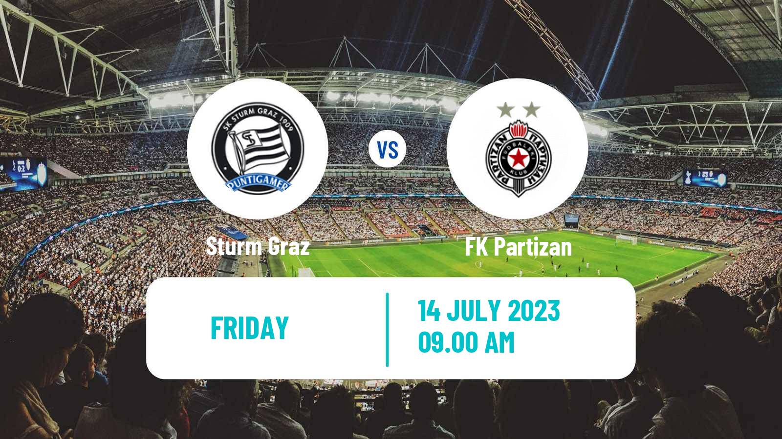 Soccer Club Friendly Sturm Graz - Partizan