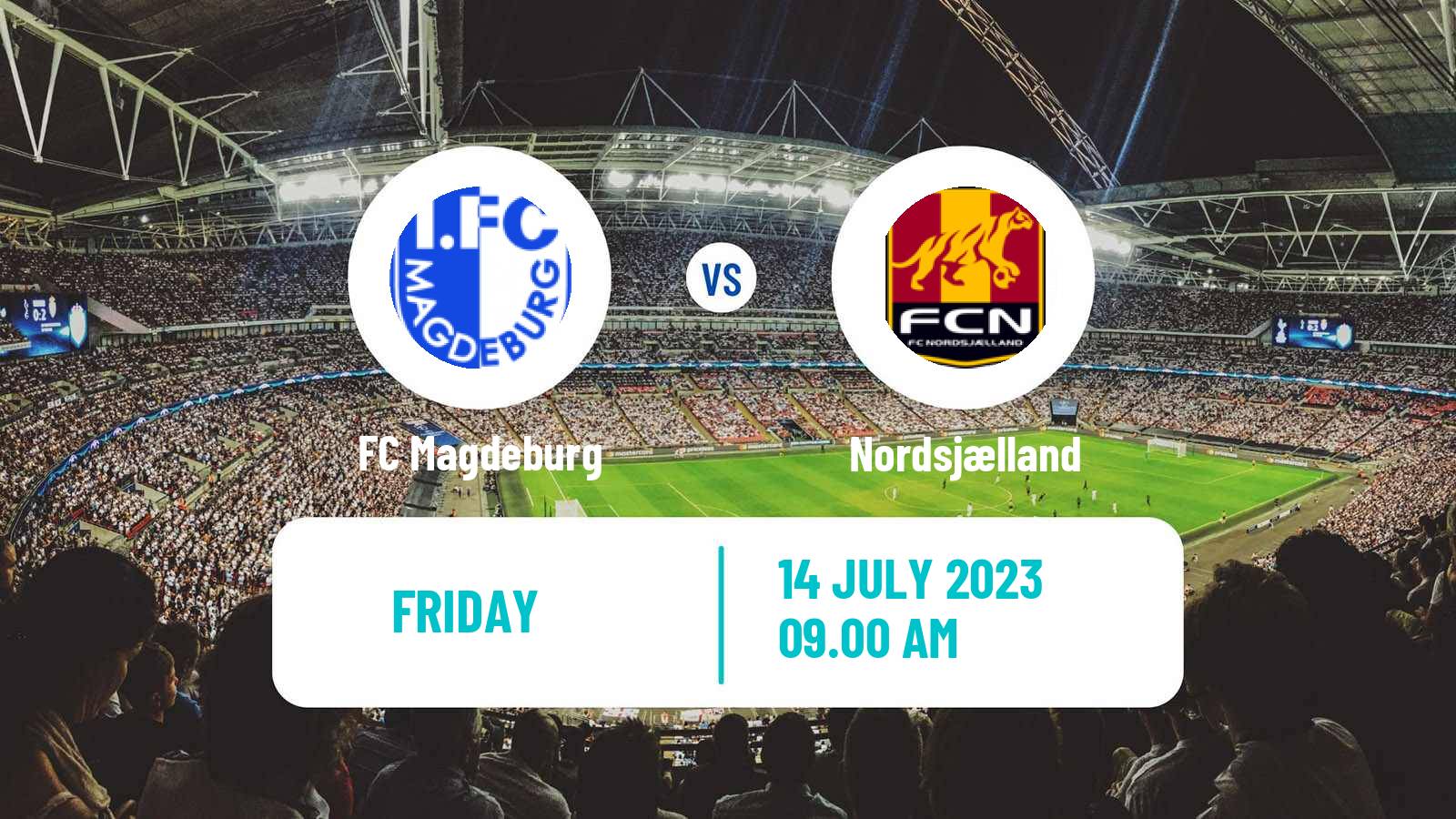 Soccer Club Friendly Magdeburg - Nordsjælland