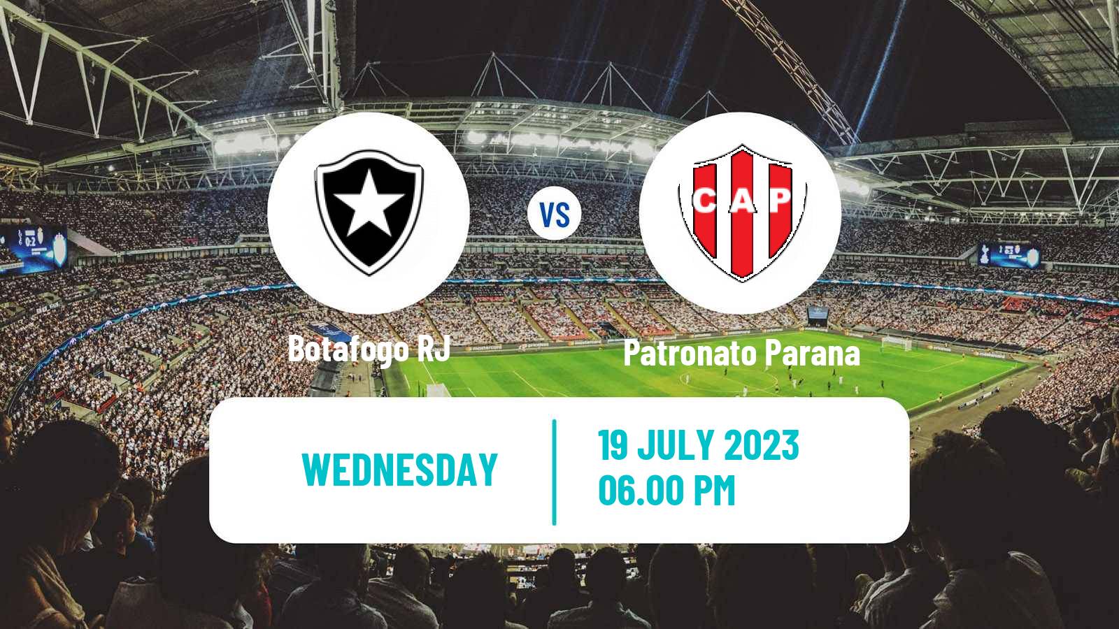 Soccer Copa Sudamericana Botafogo RJ - Patronato Parana