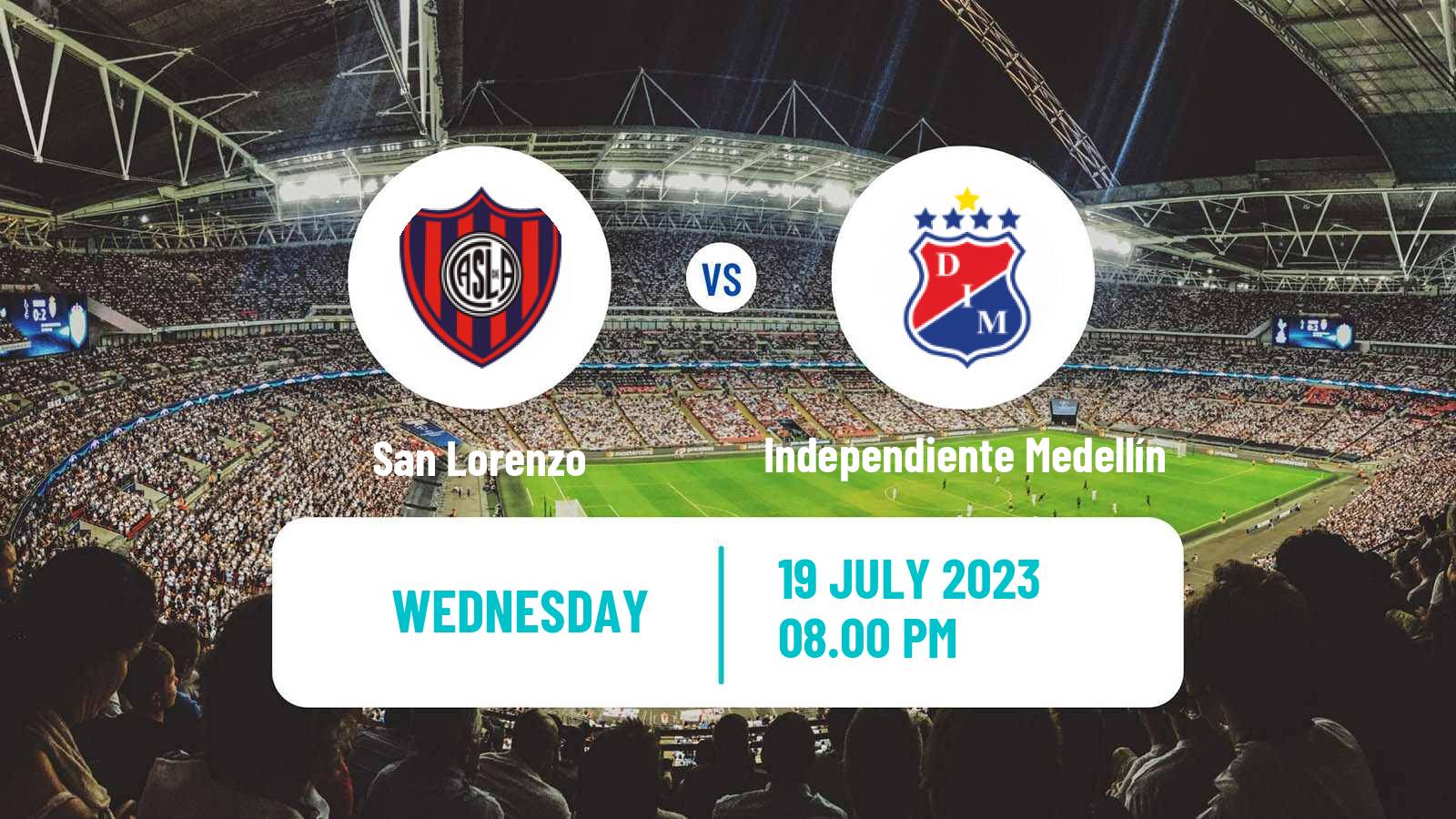 Soccer Copa Sudamericana San Lorenzo - Independiente Medellín