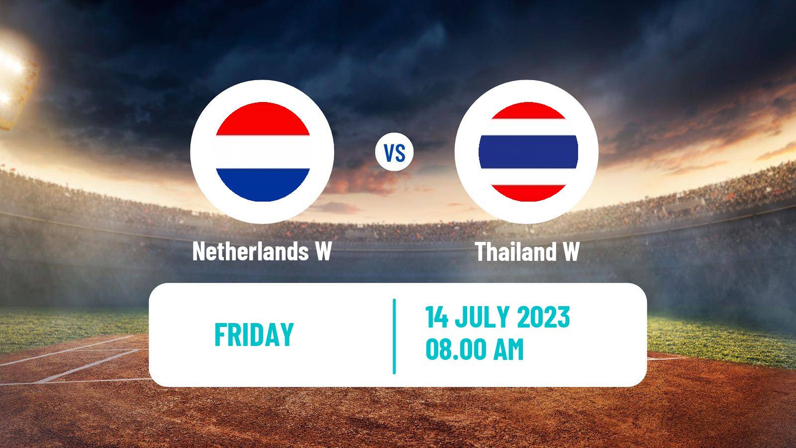 Cricket T20 Tri-Nation Women Netherlands W - Thailand W