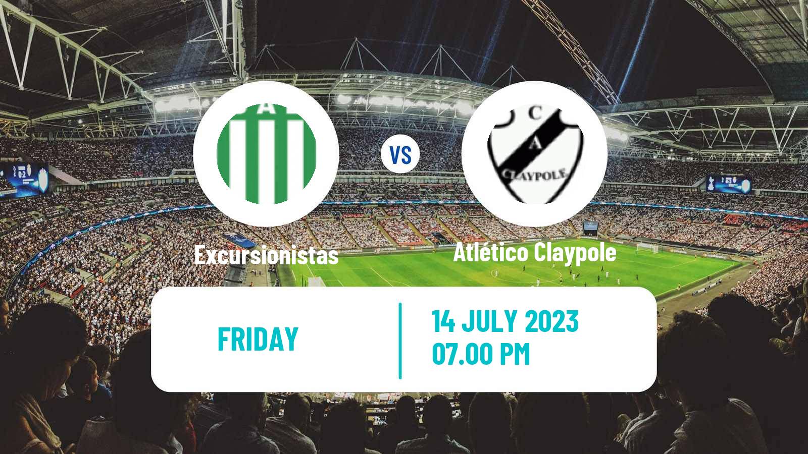 Soccer Argentinian Primera C Excursionistas - Atlético Claypole