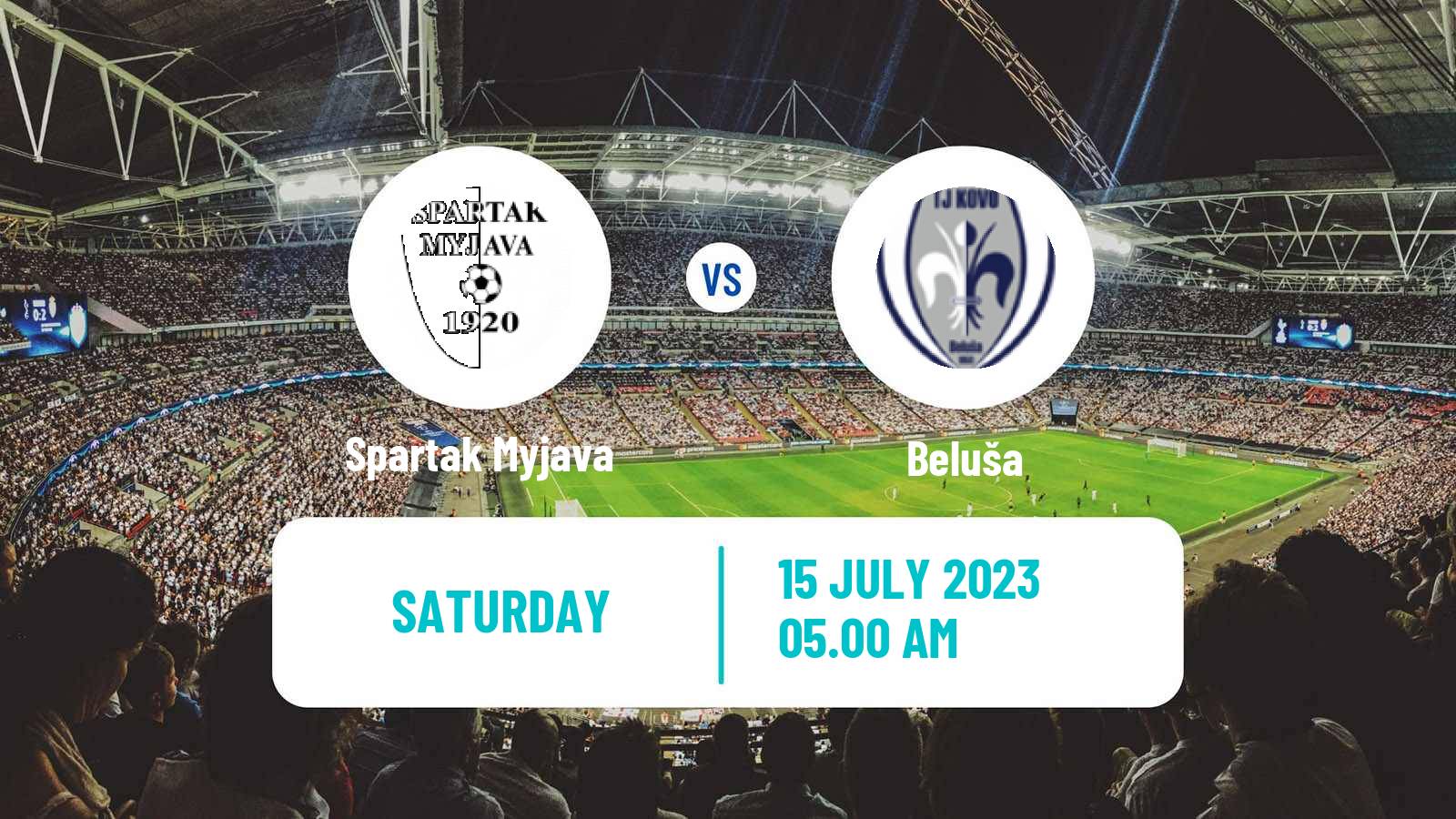 Soccer Club Friendly Spartak Myjava - Beluša