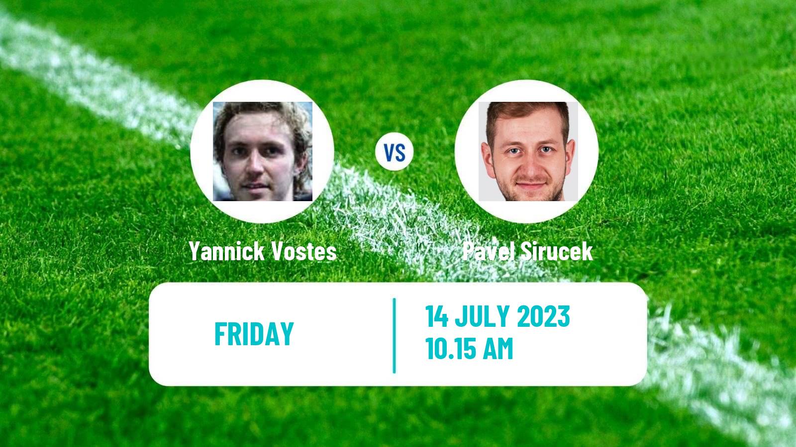 Table tennis Tt Star Series Men Yannick Vostes - Pavel Sirucek