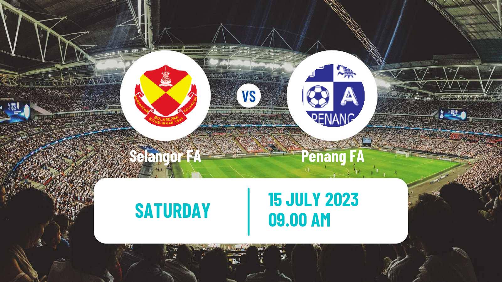 Soccer Malaysian Super League Selangor FA - Penang