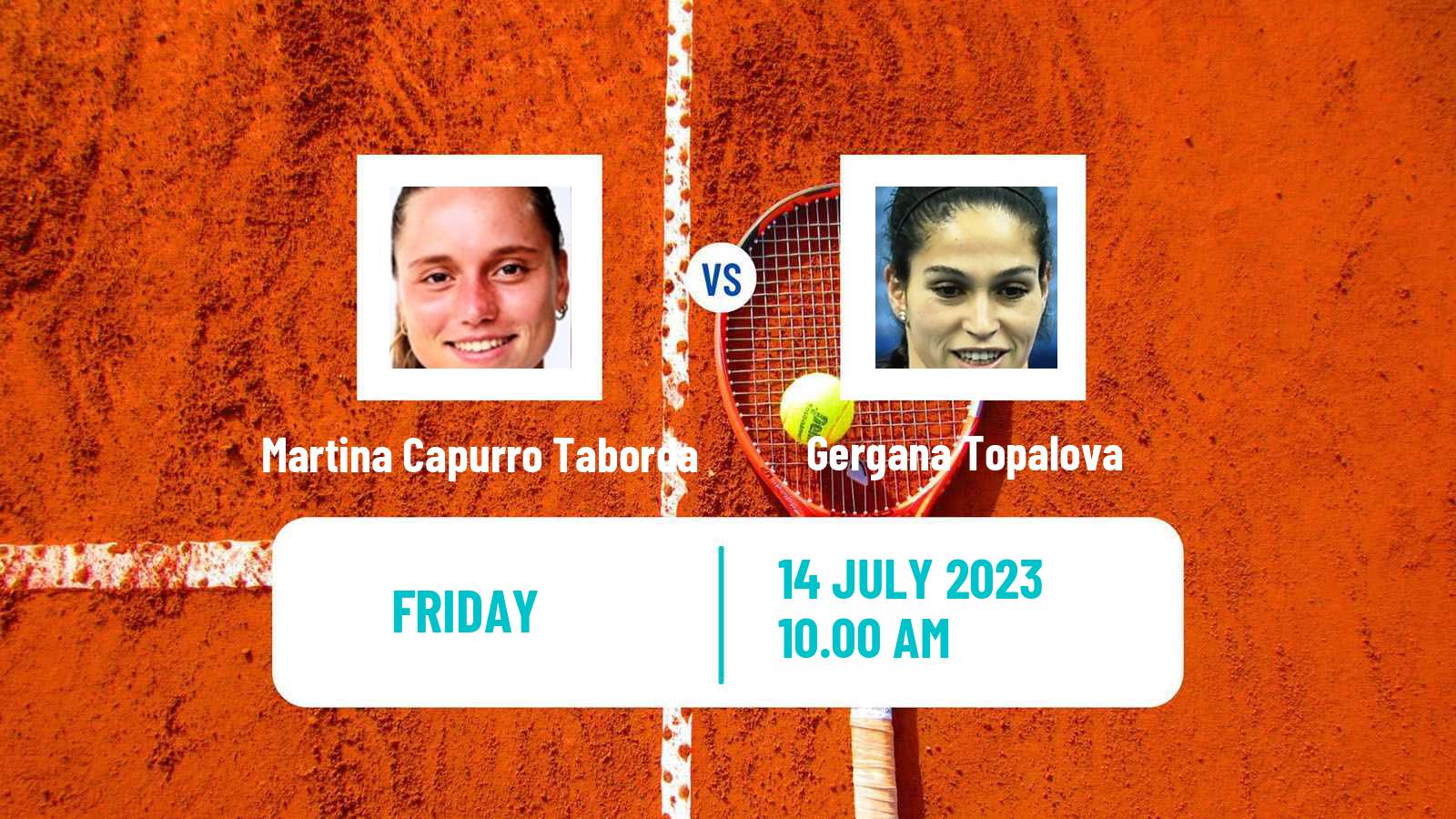 Tennis ITF W25 Punta Cana 2 Women Martina Capurro Taborda - Gergana Topalova