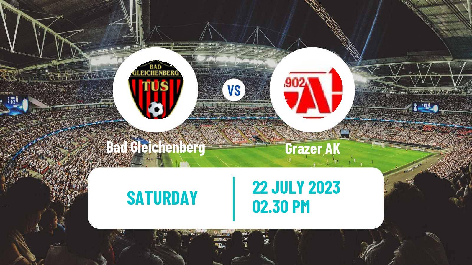 Soccer Austrian OFB Cup Bad Gleichenberg - Grazer AK