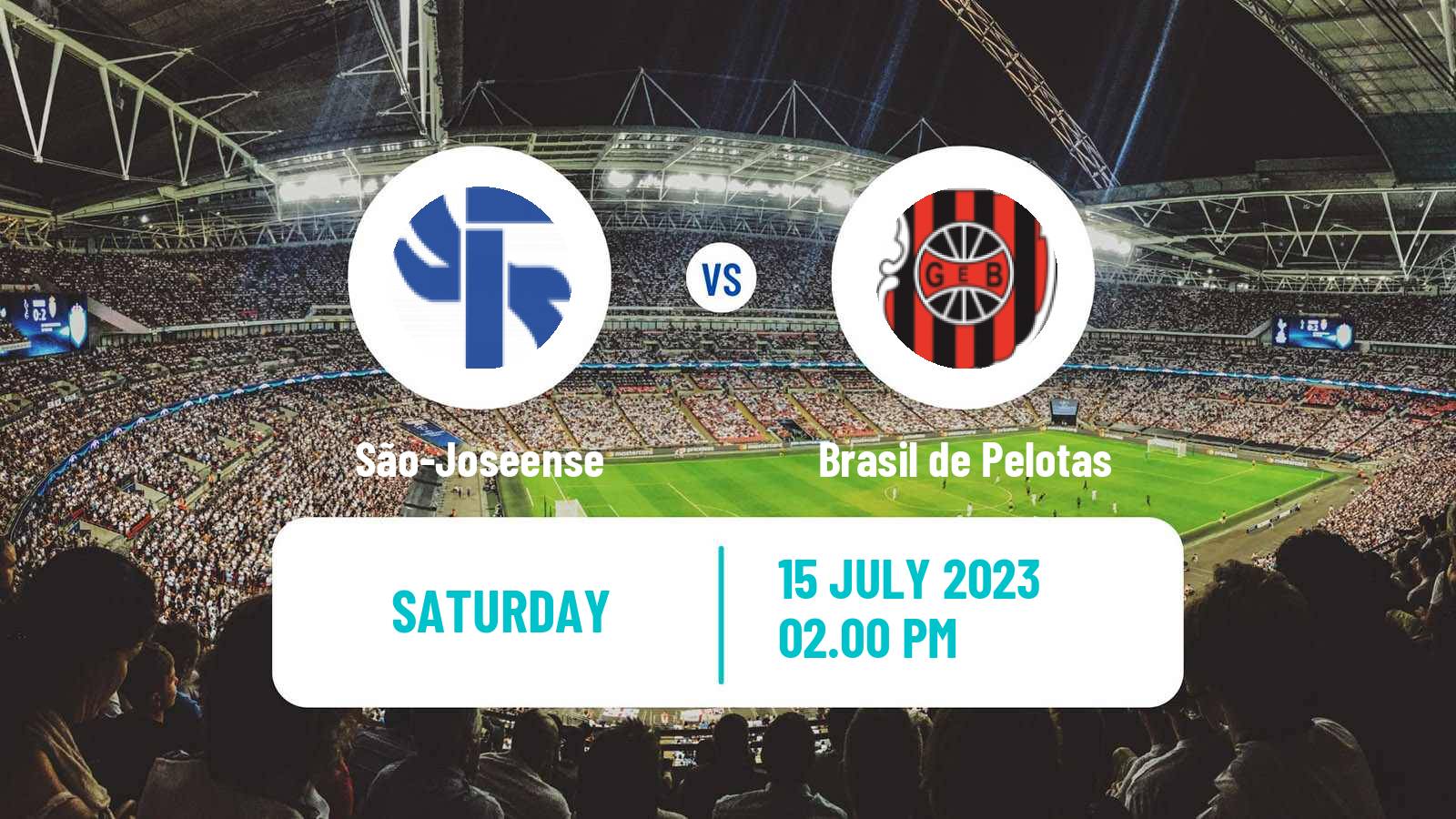 Soccer Brazilian Serie D São-Joseense - Brasil de Pelotas
