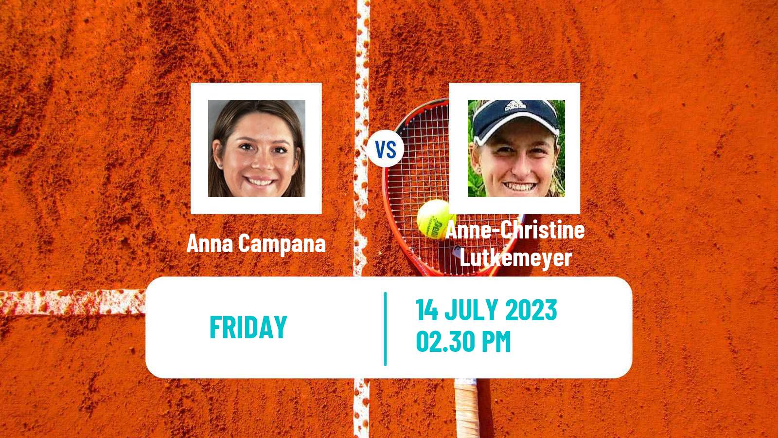 Tennis ITF W15 Lakewood Ca 2 Women Anna Campana - Anne-Christine Lutkemeyer