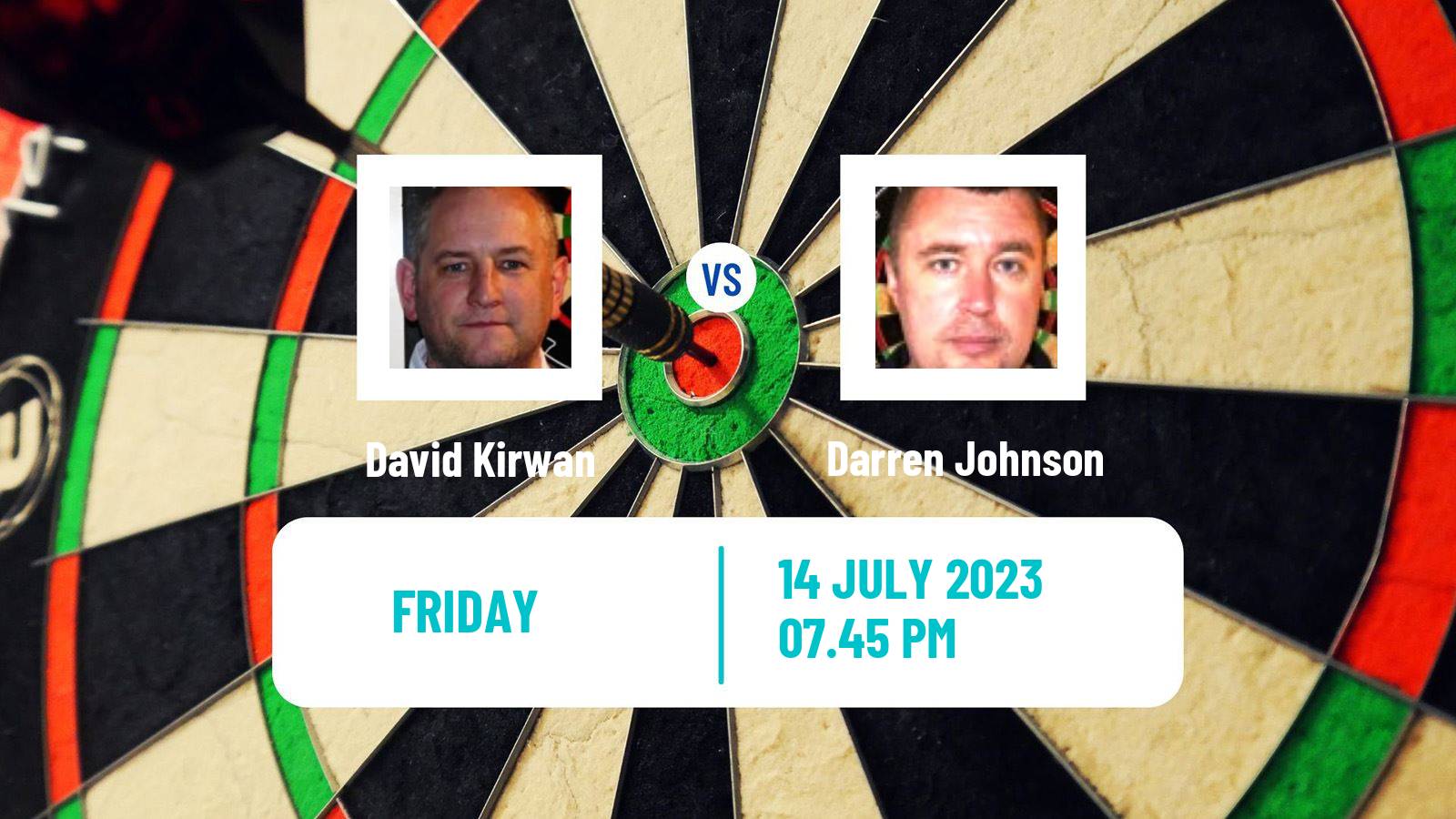 Darts Modus Super Series David Kirwan - Darren Johnson