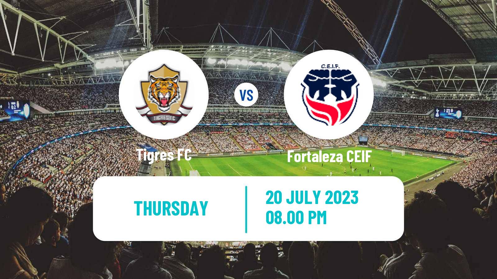Soccer Colombian Primera B Tigres - Fortaleza CEIF