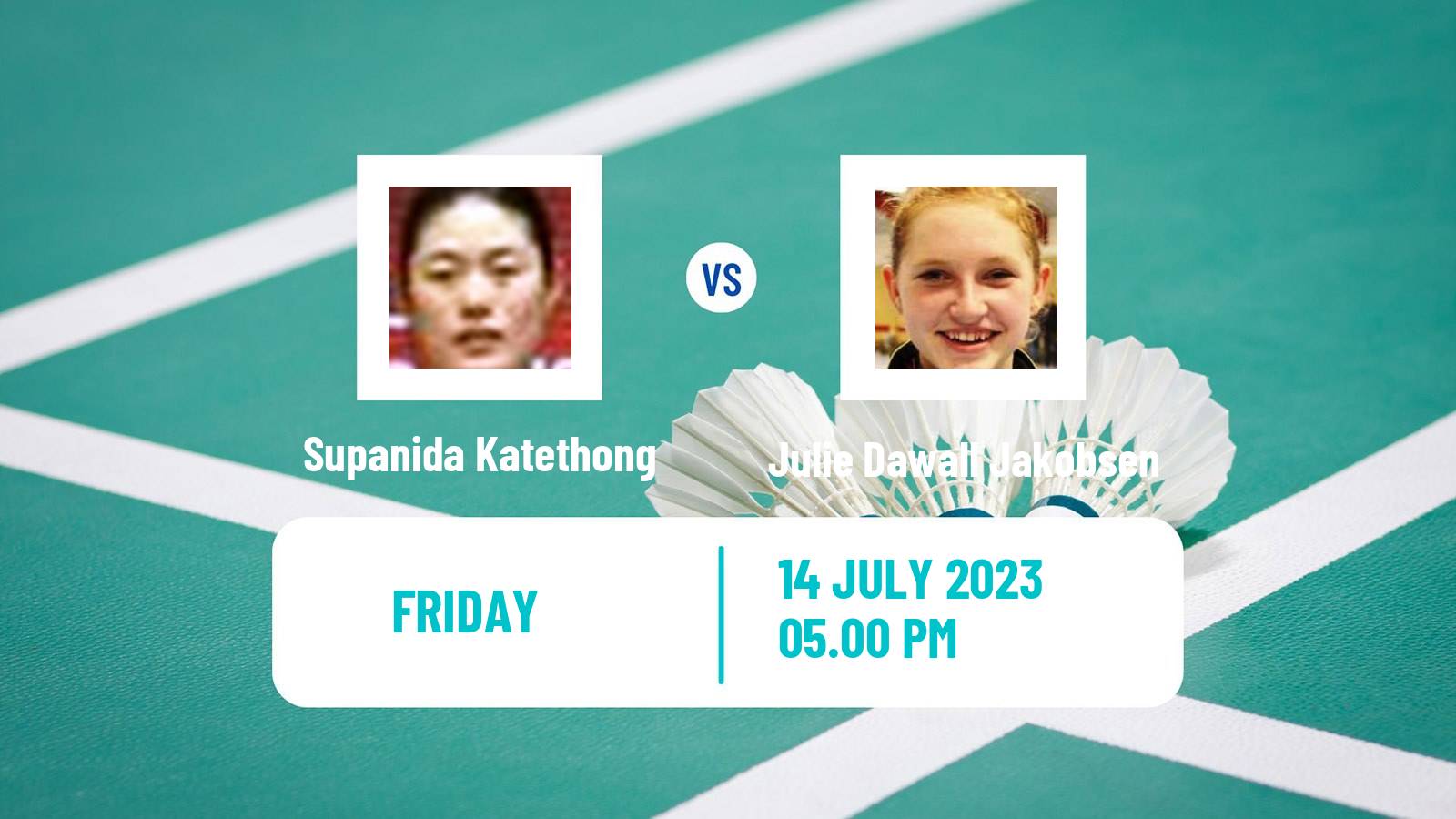 Badminton BWF World Tour Us Open Women Supanida Katethong - Julie Dawall Jakobsen