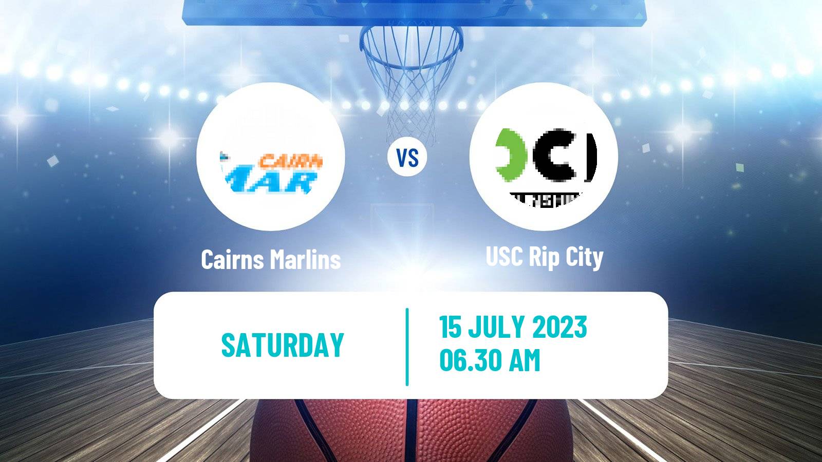 Basketball Australian NBL1 North Cairns Marlins - USC Rip City