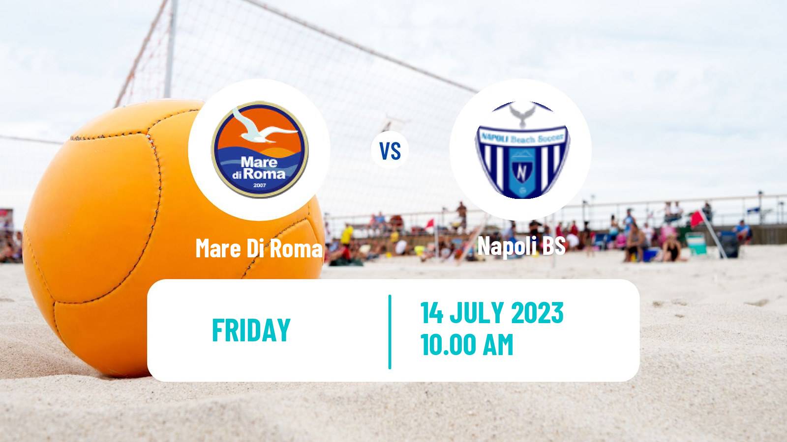 Beach soccer Serie A Mare Di Roma - Napoli BS