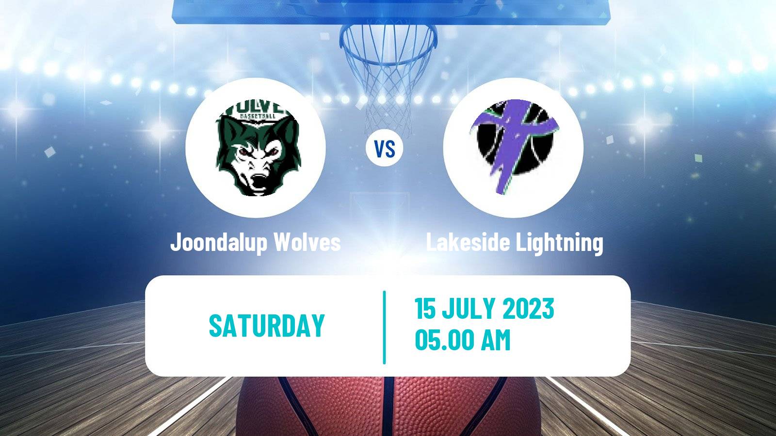 Basketball Australian NBL1 West Women Joondalup Wolves - Lakeside Lightning