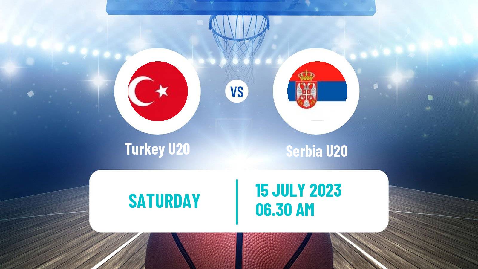 Basketball EuroBasket U20 Turkey U20 - Serbia U20
