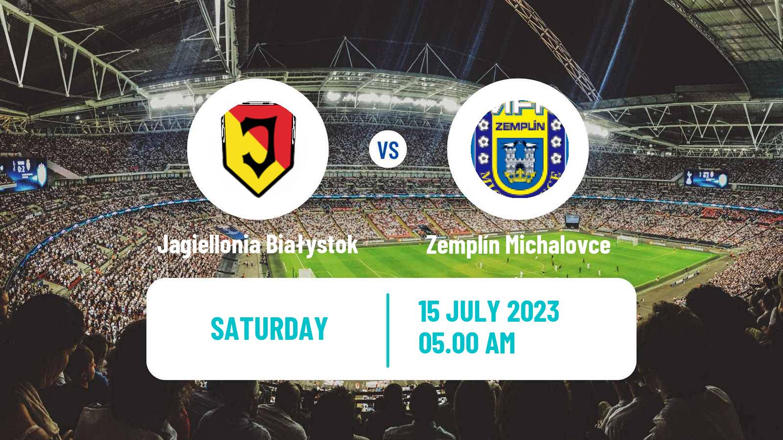 Soccer Club Friendly Jagiellonia Białystok - Zemplín Michalovce