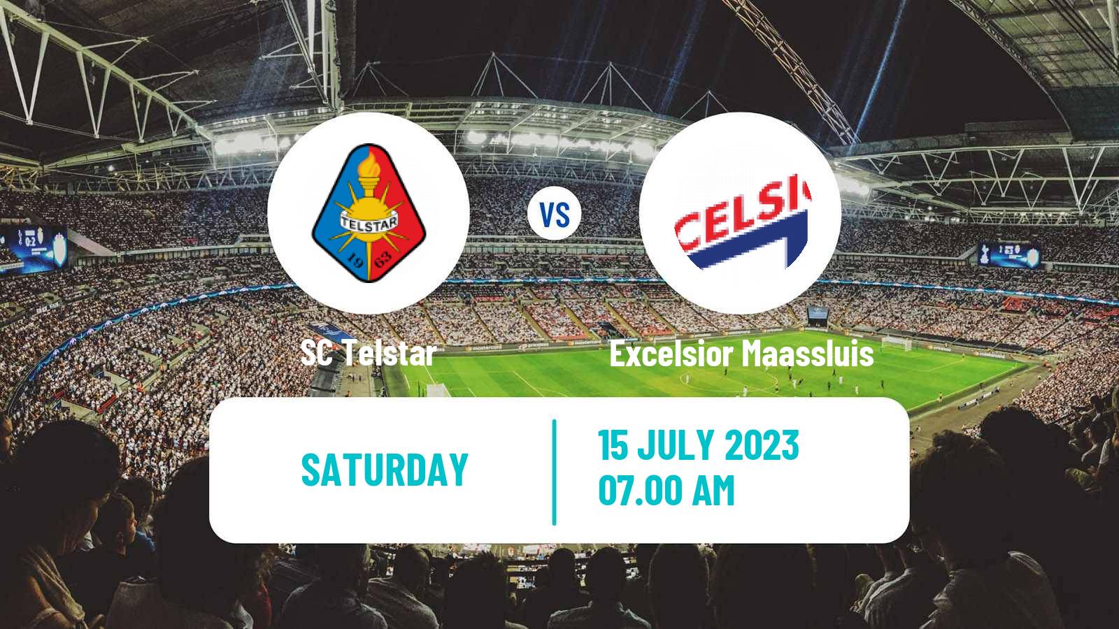 Soccer Club Friendly Telstar - Excelsior Maassluis
