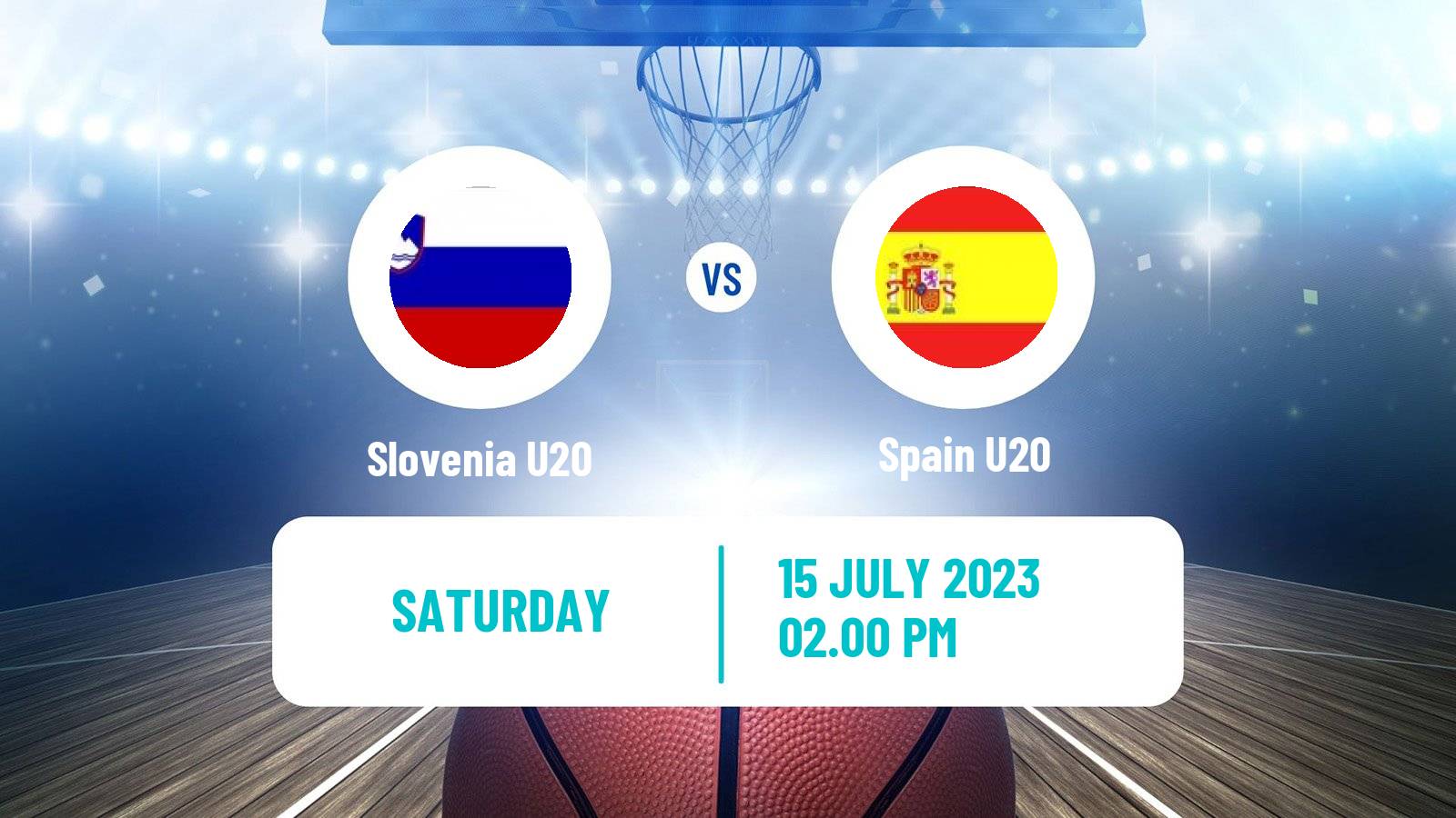 Basketball EuroBasket U20 Slovenia U20 - Spain U20