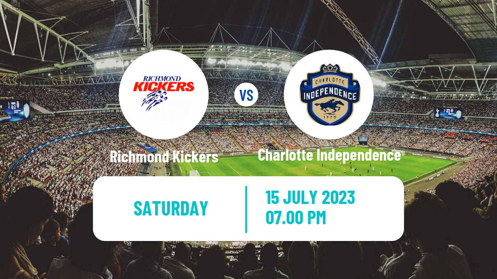 Soccer USL League One Richmond Kickers - Charlotte Independence