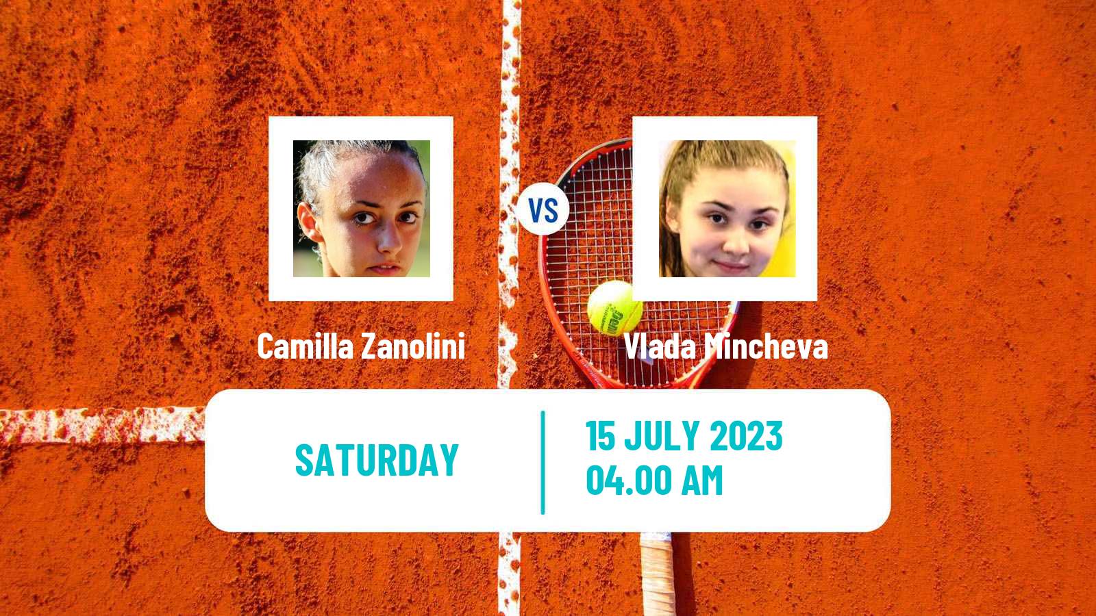 Tennis ITF W15 Monastir 23 Women Camilla Zanolini - Vlada Mincheva