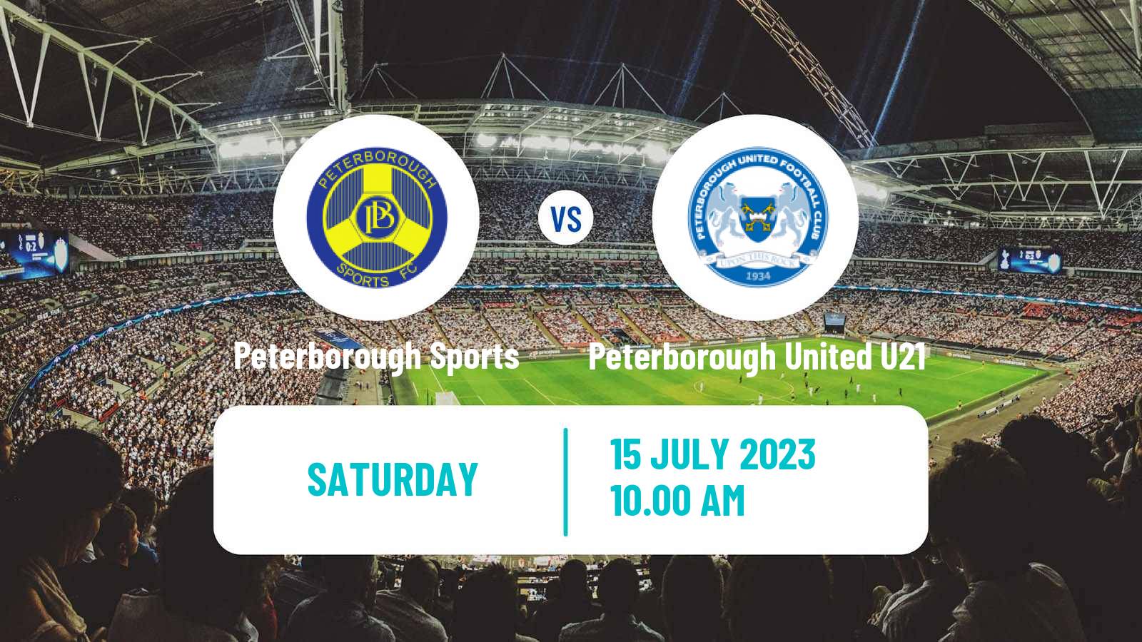 Soccer Club Friendly Peterborough Sports - Peterborough United U21