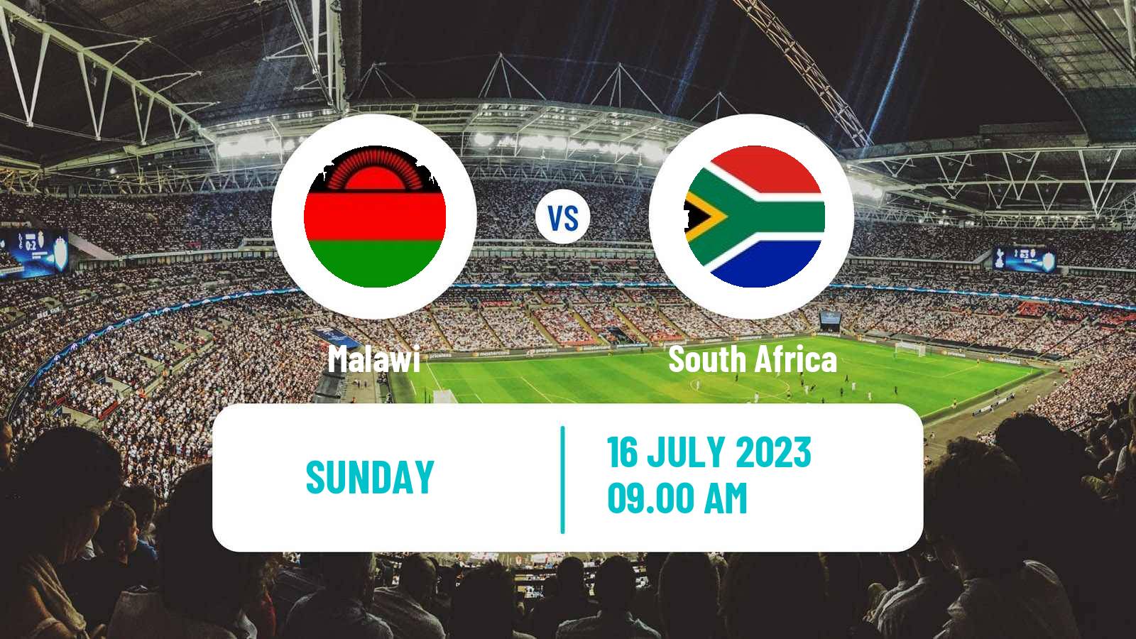 Soccer COSAFA Cup Malawi - South Africa