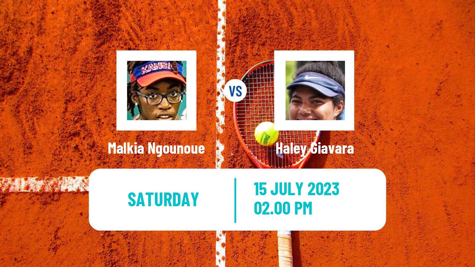 Tennis ITF W15 Lakewood Ca 2 Women Malkia Ngounoue - Haley Giavara