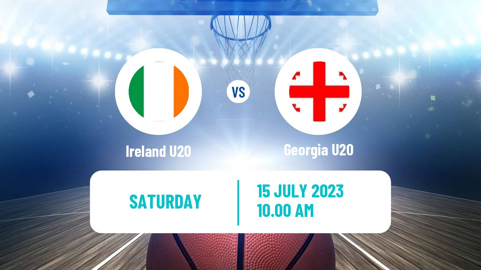 Basketball EuroBasket U20 B Ireland U20 - Georgia U20