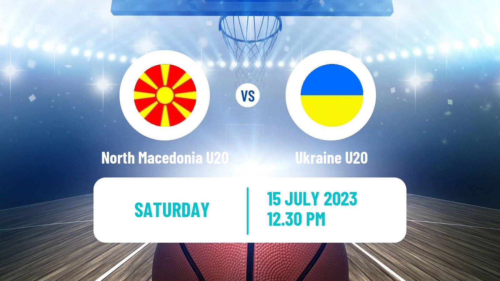 Basketball EuroBasket U20 B North Macedonia U20 - Ukraine U20