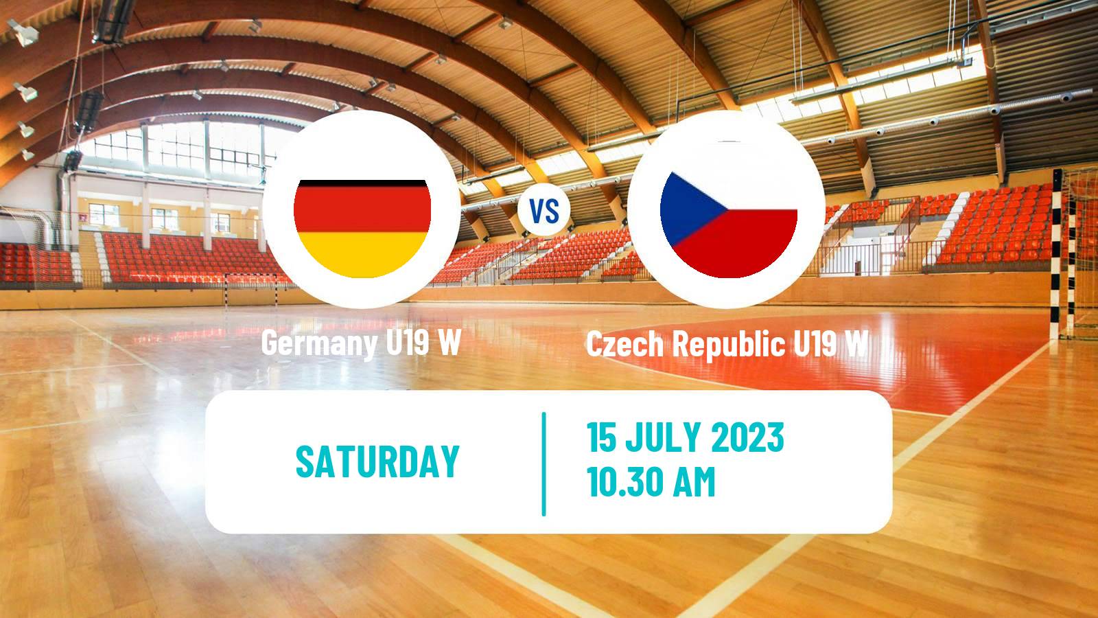 Handball European Championship U19 Handball Women Germany U19 W - Czech Republic U19 W