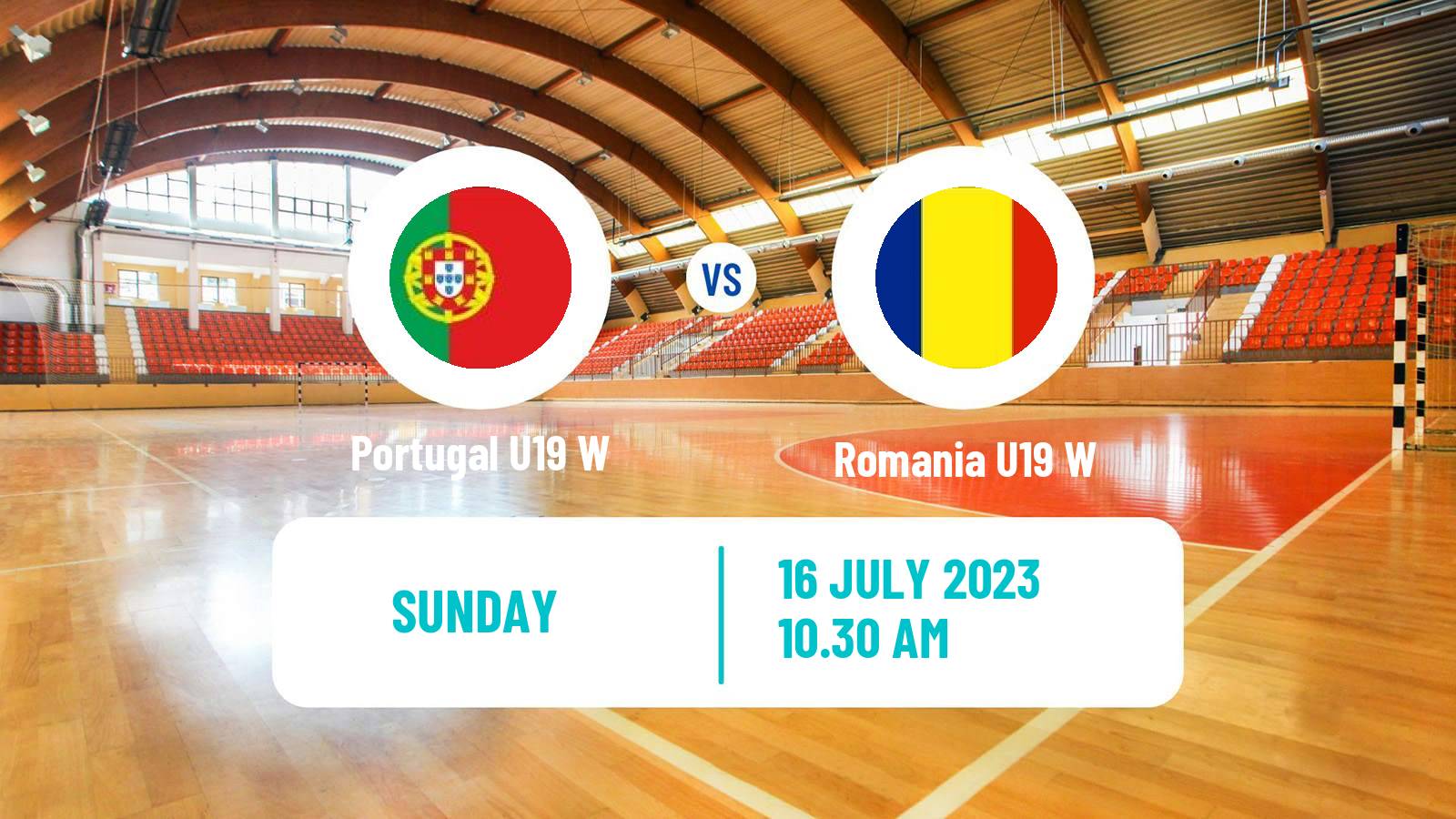 Handball European Championship U19 Handball Women Portugal U19 W - Romania U19 W
