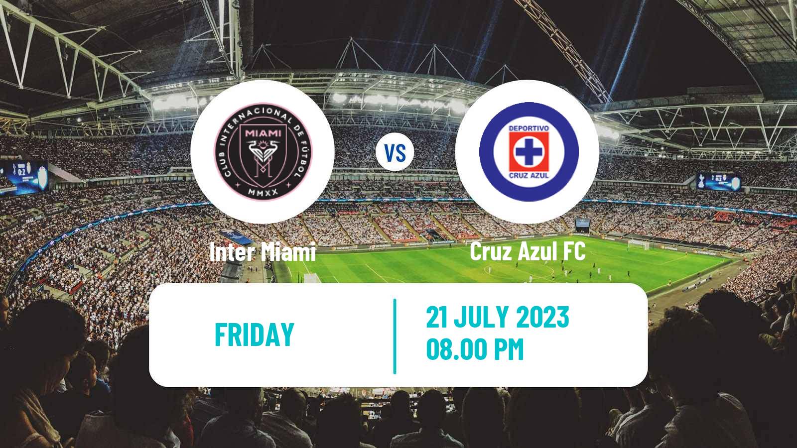 Soccer CONCACAF League Cup Inter Miami - Cruz Azul