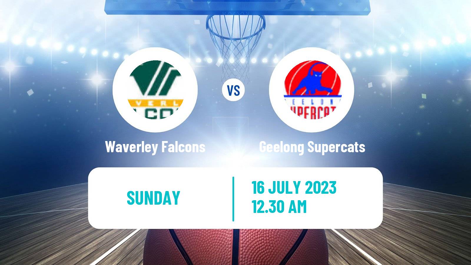 Basketball Australian NBL1 South Waverley Falcons - Geelong Supercats
