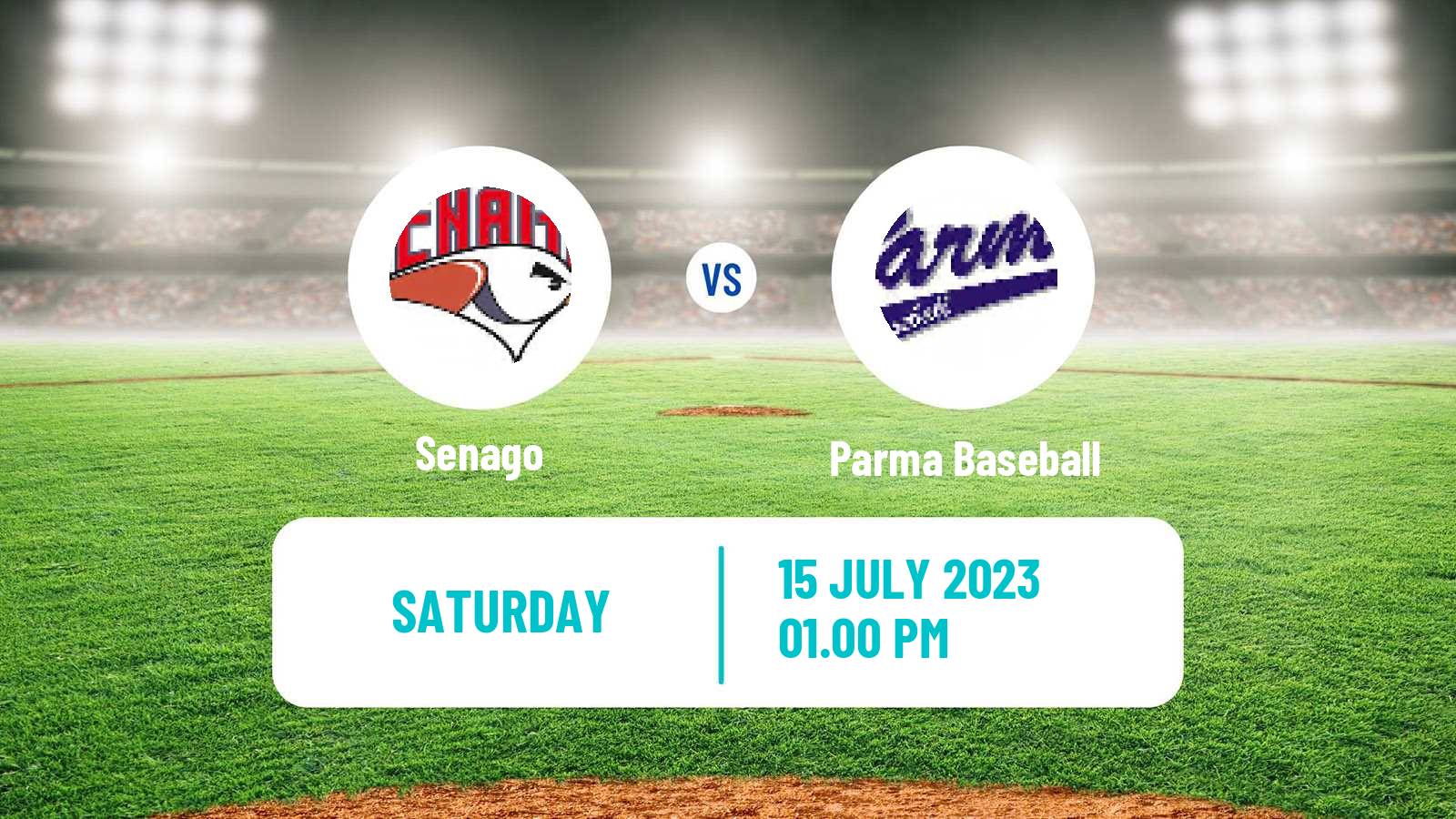 Baseball Italian Serie A1 Baseball Senago - Parma Baseball