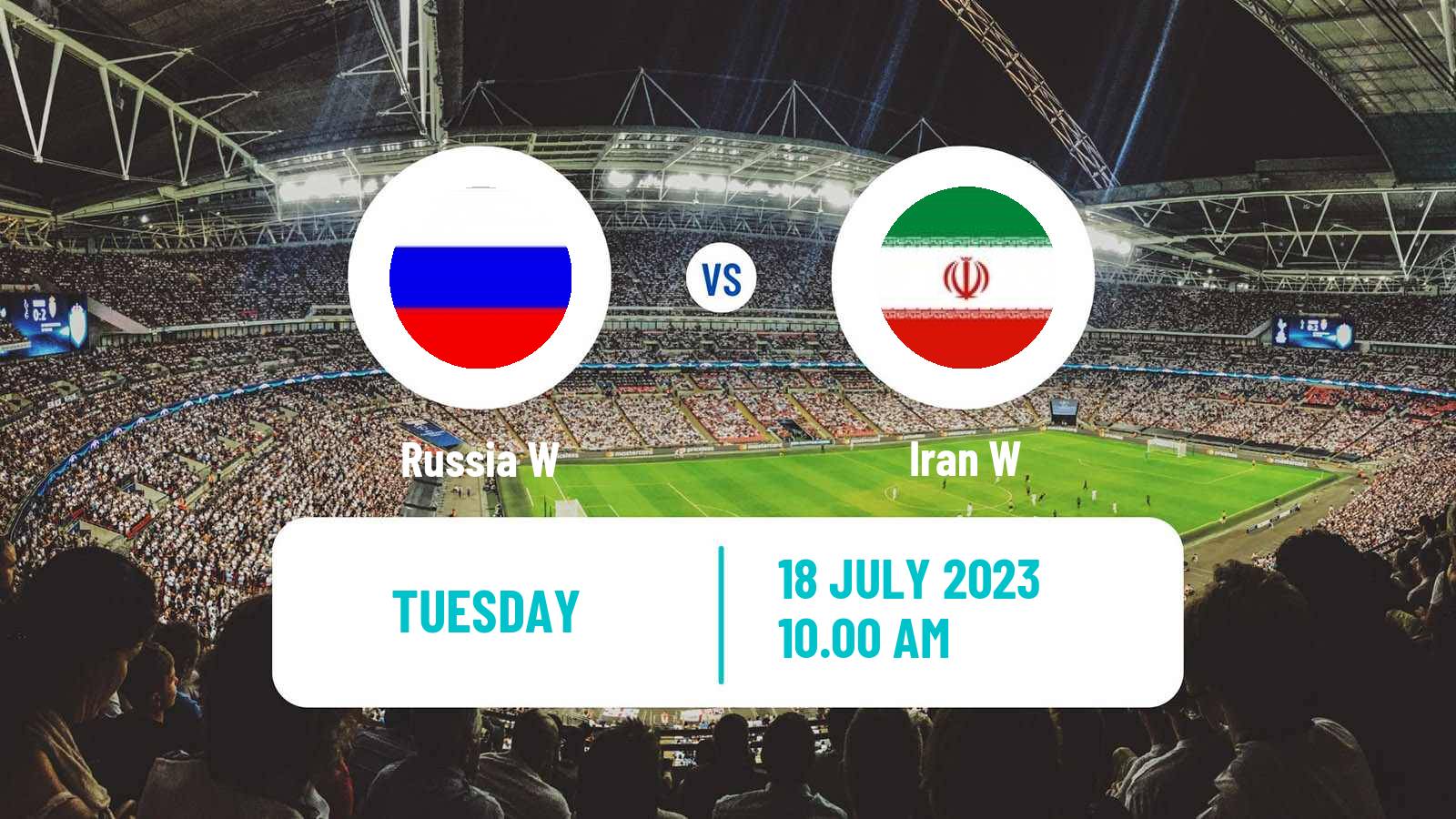 Soccer Friendly International Women Russia W - Iran W