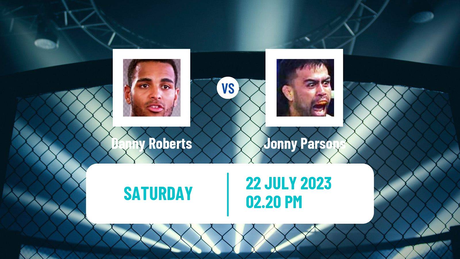 MMA Welterweight UFC Men Danny Roberts - Jonny Parsons