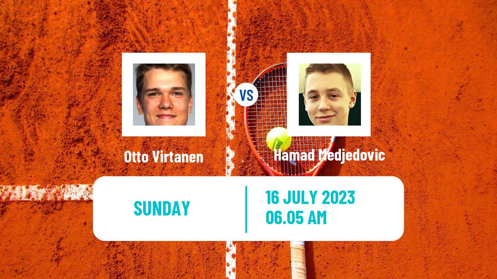 Tennis ATP Gstaad Otto Virtanen - Hamad Medjedovic