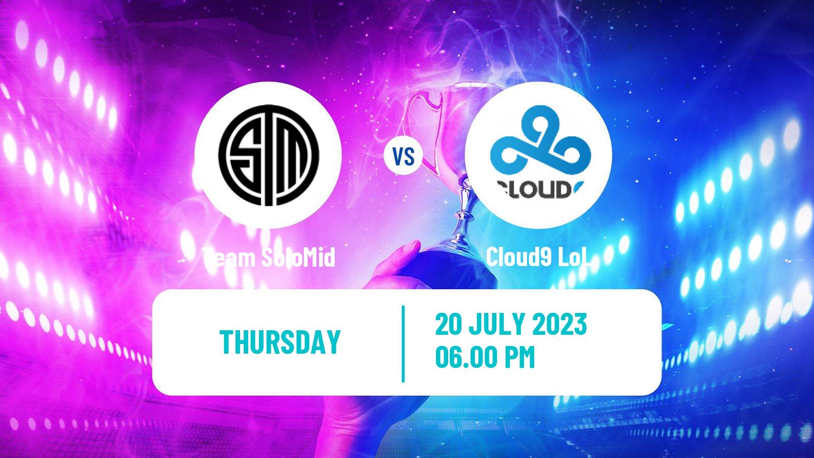 Esports League Of Legends Lcs Team SoloMid - Cloud9