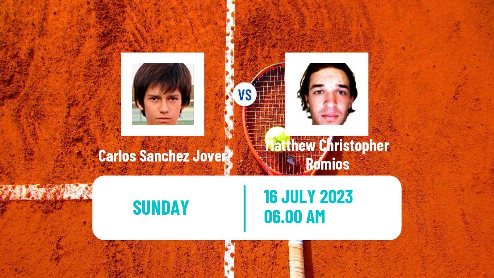 Tennis Trieste Challenger Men Carlos Sanchez Jover - Matthew Christopher Romios
