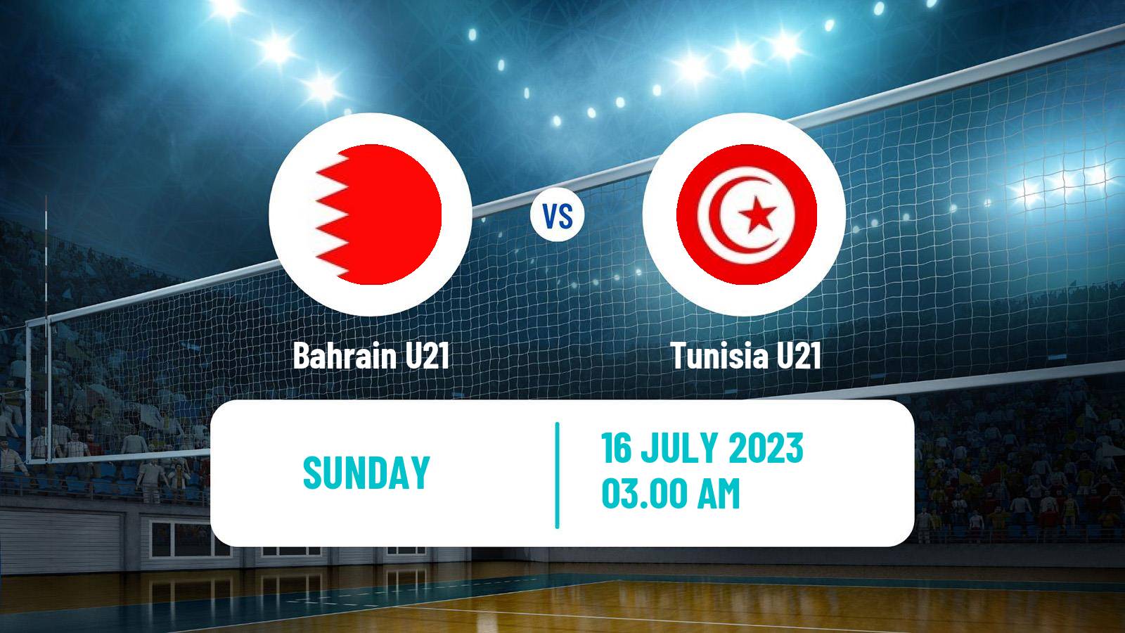Volleyball World Championship U21 Volleyball Bahrain U21 - Tunisia U21