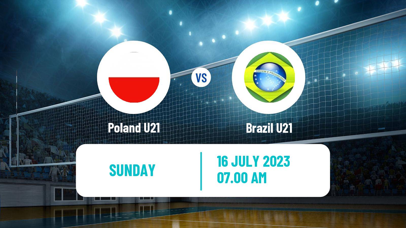 Volleyball World Championship U21 Volleyball Poland U21 - Brazil U21