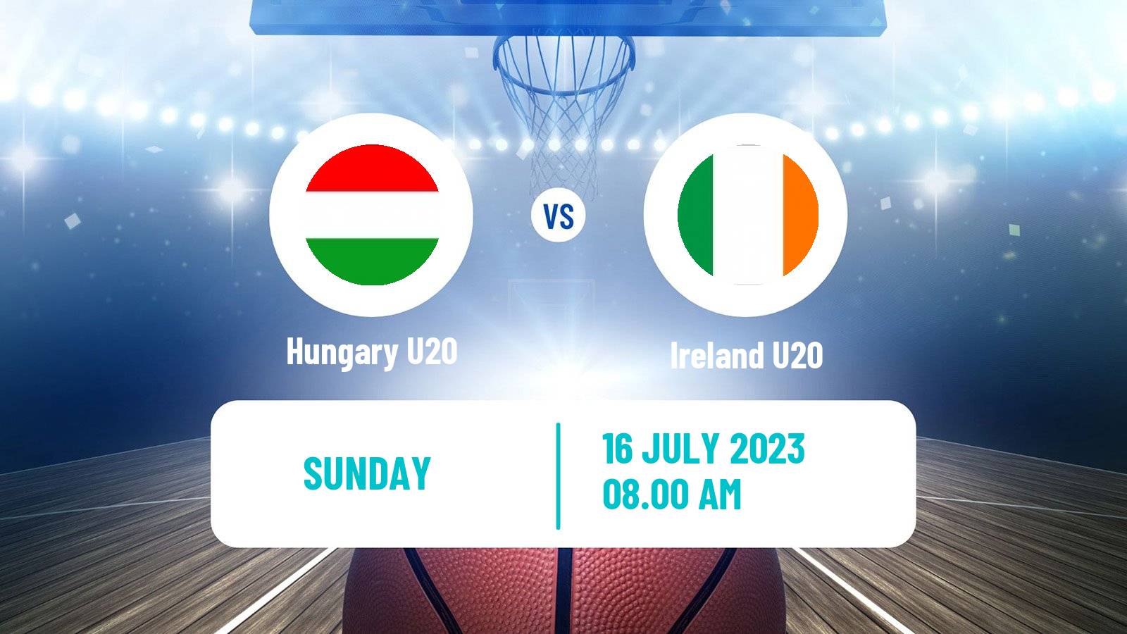 Basketball EuroBasket U20 B Hungary U20 - Ireland U20